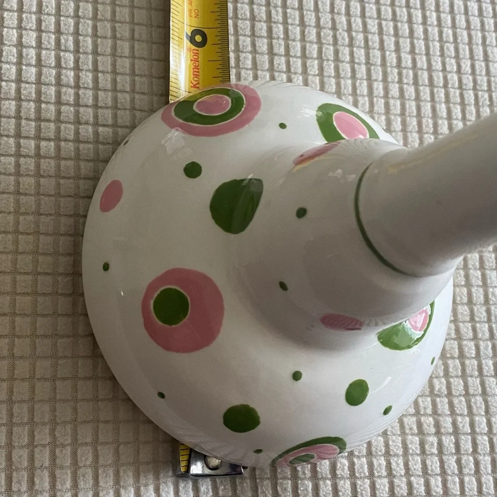 Hand-Painted Ceramic Pottery Margarita Goblet Set
